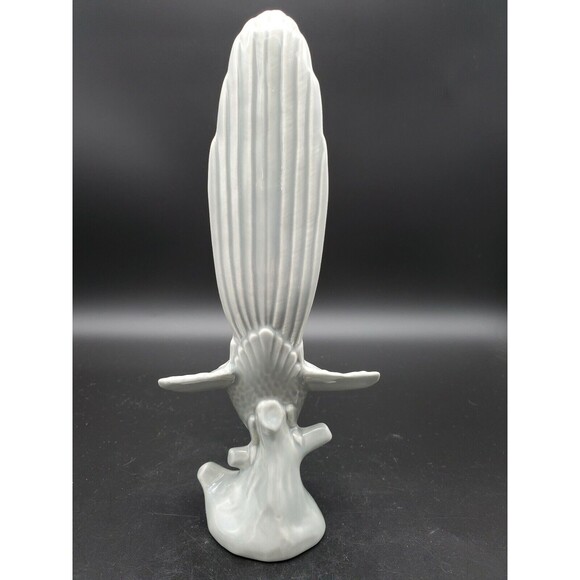 Blue Jay Bird Ceramic Figurine Gray Color #1307 Mid-Century Modern NICE!! - Picture 3 of 11